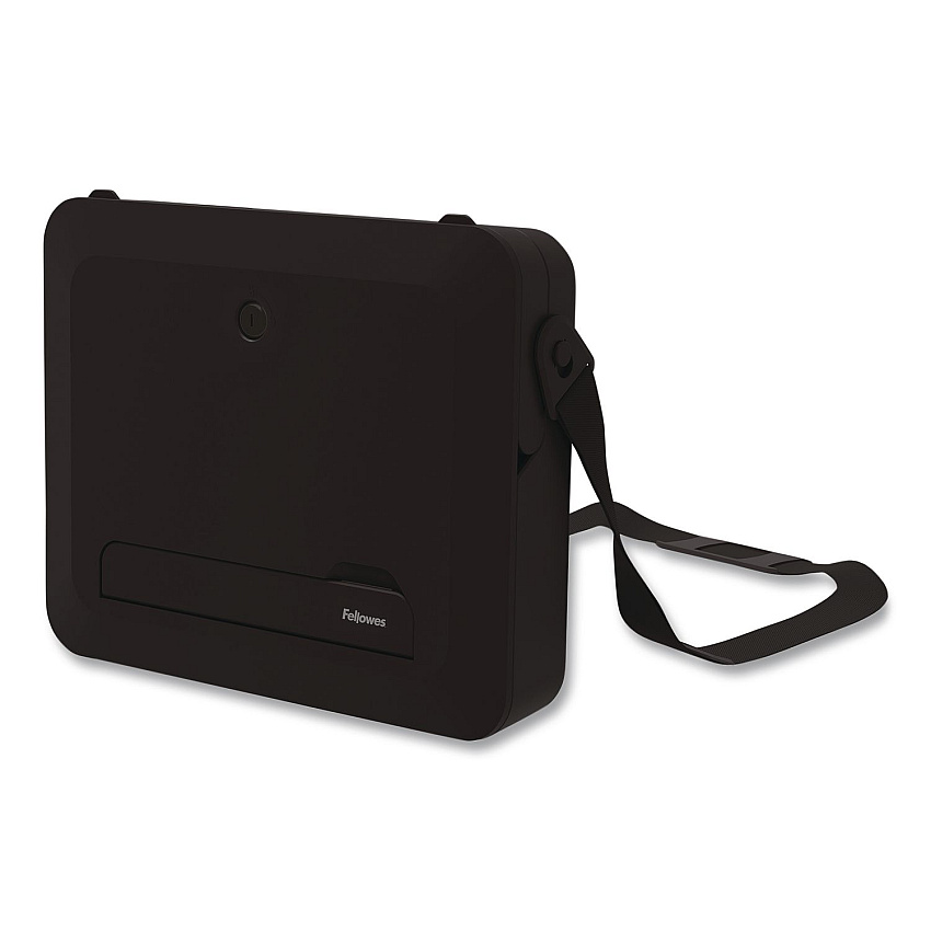 Fellowes Breyta Briefcase, Fits Devices Up to 14", Plastic, 15.11 x 12 x 3.5, Black (100098568)