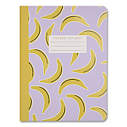 DesignWorks Ink Designer Composition Book, Randomly Assorted Banana and Strawberry Cover Designs, Wide/Legal Rule, (80) 9.75 x 7.5 Sheets (TCOMPA114ST)