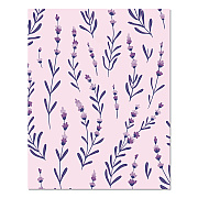 Modern Floral Monthly Planner, 9.5 x 7.5, Purple Cover, 12-Month (Jan to Dec): 2026 (58534)