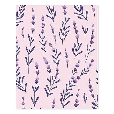 Modern Floral Monthly Planner, 9.5 x 7.5, Purple Cover, 12-Month (Jan to Dec): 2026 (58534)