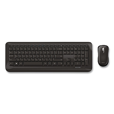 Incase Designed by Microsoft Wireless Desktop 850 Keyboard and Optical Mouse Combo, 2.4 GHz Frequency/15 ft Wireless Range, Black (PY900001)