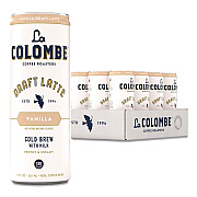 La Colombe Draft Latte Cold Brew, Vanilla Latte, 11 oz Can, 12/Carton (LCT30502)