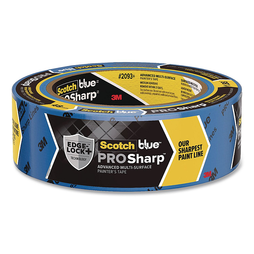 ScotchBlue PROSharp Painter's Tape, 3" Core, 1.88" x 60 yds, Blue (209348EC)