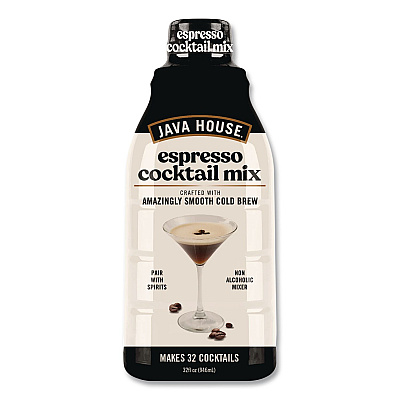 Java House Espresso Cocktail Mix Cold Brew Coffee, 32 oz (HFP01820)