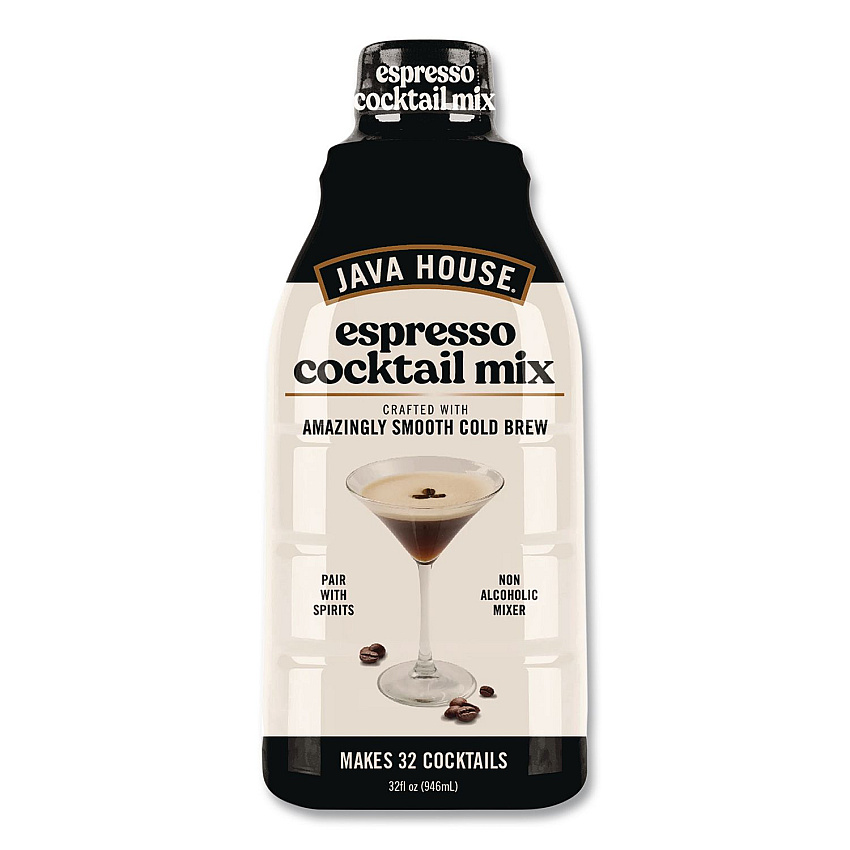 Java House Espresso Cocktail Mix Cold Brew Coffee, 32 oz (HFP01820)