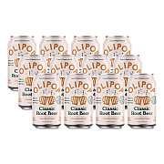 OLIPOP Prebiotic Soda, Root Beer, 12 oz Can, 12/Carton (ICO70288)