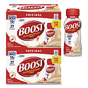 Boost Original Nutritional Drink, Very Vanilla, 8 oz Bottle, 24/Carton (ZHC02802)