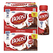 Boost Original Nutritional Drink, Rich Chocolate, 8 oz Bottle, 24/Carton (ZHC48120)
