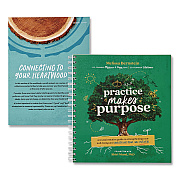 Lifelines Guided Journal: Practice Makes Purpose by Melissa Bernstein and Shiri Mund, PhD, Green Tree Cover, (90) Sheets (171101)