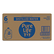 Nestle Waters Distilled Water, 1 gal Bottle, 6 Bottles/Carton (12532472PK)