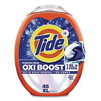 Tide Oxi Boost Power PODS, HE Compatible, 45 Pods/Tub (17124)