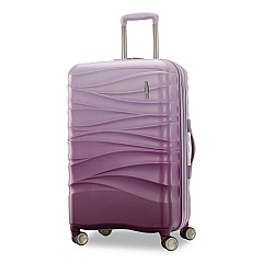 AMERICAN TOURISTER Cascade Hardside Spinner Suitcase, 17.75 x 10 x 26.75, Purple Haze (1432454321)