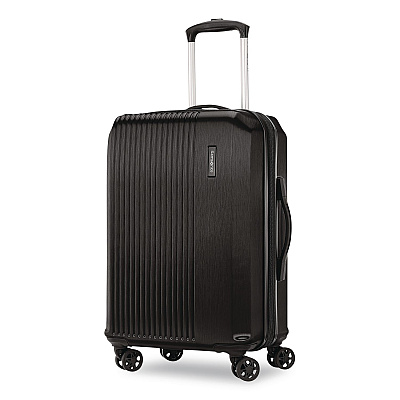 Samsonite Alliance SE Hardside Spinner Suitcase, 14 x 10 x 22, Bass Black (1457931027)