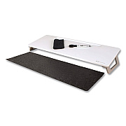 Quartet Magnetic Steel Dry Erase Desktop Computer Pad, 21 x 7.75, White Surface (Q090F01R)