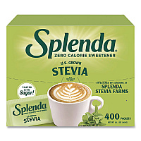Splenda Stevia Sweetener Packet, 0.04 oz, 400/Box (HFP00613)
