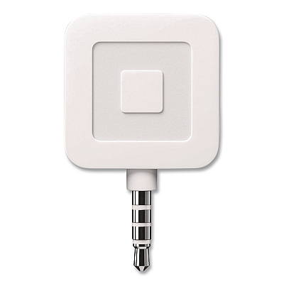 Square Mobile Credit Card Reader, White (ASKU0047)