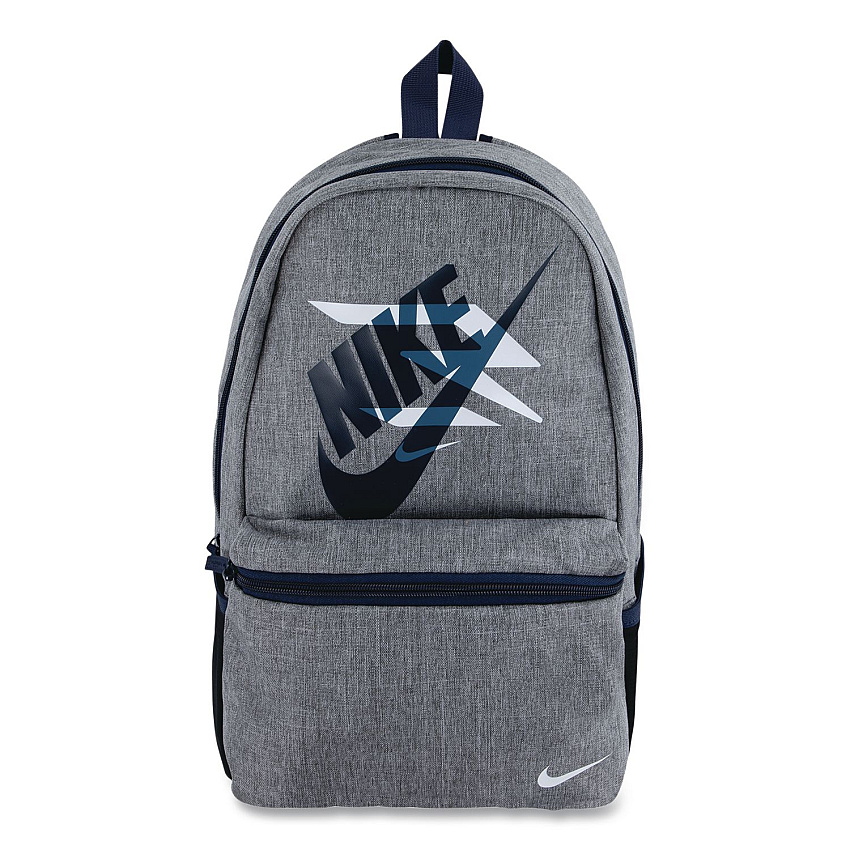 3BRAND Dual Logo Laptop Compatible Backpack, Fits Devices Up to 16", 14 x 6 x 17.5, Gray/Black (9AT026G3A)