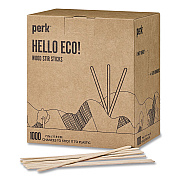 Perk Wood Stirrer, 7", 1,000/Pack (PK62345)