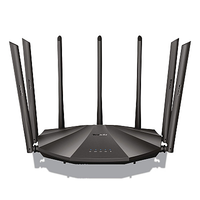 Tenda AC23 AC2100 Dual-Band Gigabit Wireless Router, 4 Ports, Dual-Band 2.4 GHz/5 GHz