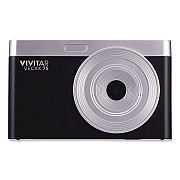 Vivitar Point Shoot Digital Camera, Black (VECXX75BLK)