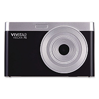 Vivitar Point Shoot Digital Camera, Black (VECXX75BLK)