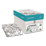 Lettermark Colors 30% Recycled Multipurpose Color Paper, 20 lb Bond Weight, 8.5 x 14, Green, 500 Sheets/Ream, 10 Reams/Carton (94306RMCT)