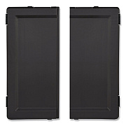 Locking Door Kit, for Rubbermaid Commercial 2202581/2202527/2202585, Resin, Black (2202525)