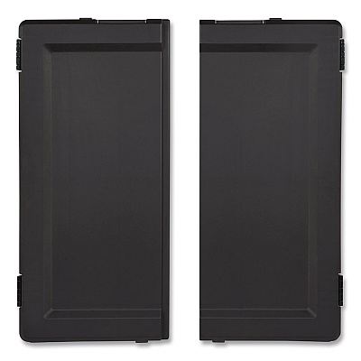 Locking Door Kit, for Rubbermaid Commercial 2202581/2202527/2202585, Resin, Black (2202525)