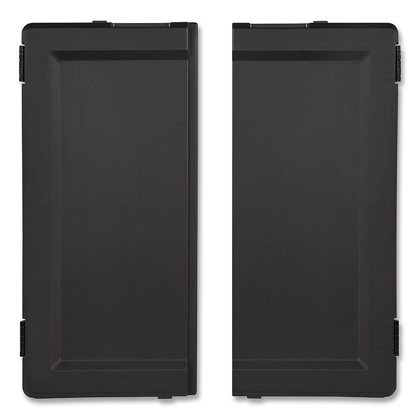 Locking Door Kit, for Rubbermaid Commercial 2202581/2202527/2202585, Resin, Black (2202525)