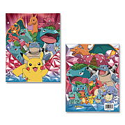 Innovative Designs Licensed Two-Pocket Folder, Pokeman, Side: 3-Hole Punched, Accommodates (50) 11 x 8.5 Sheets, Multicolor (716137POKSA)