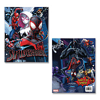 Innovative Designs Licensed Two-Pocket Folder, Marvel Spiderman, Side: 3-Hole Punched, Accommodates (50) 11 x 8.5 Sheets, Multicolor (716173SPCSA)