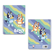 Innovative Designs Licensed Spiral Notebook, Bluey and Bingo, 1-Subject, Wide/Legal Rule, Multicolor Cover, (70) 10.5 x 8 Sheets (717158BLUSA)