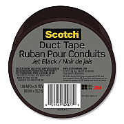 Scotch Duct Tape, 3" Core, 1.88" x 20 yds, Jet Black (920BLKC)