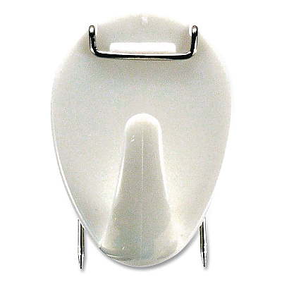 Officemate Cubicle Hooks, White, 5/Pack (509803)