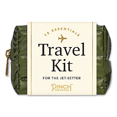Pinch Provisions Travel Comfort Set, 18 Pieces, Green (RAVEL1PUFGRN)