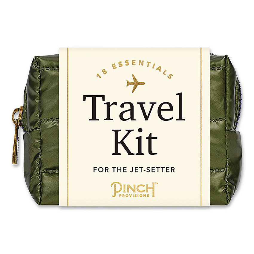 Pinch Provisions Travel Comfort Set, 18 Pieces, Green (RAVEL1PUFGRN)