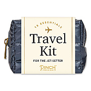 Pinch Provisions Travel Comfort Set, 18 Pieces, Navy (RAVEL1PUFNVY)