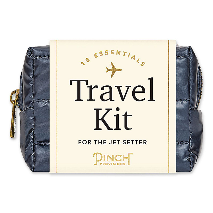 Pinch Provisions Travel Comfort Set, 18 Pieces, Navy (RAVEL1PUFNVY)
