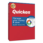Quicken Deluxe Personal Finance Software, For 1 User (940800F071)