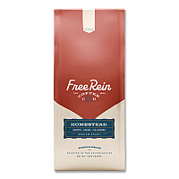 Free Rein Whole Bean Coffee, Homestead, 12 oz Bag (FRE36401)