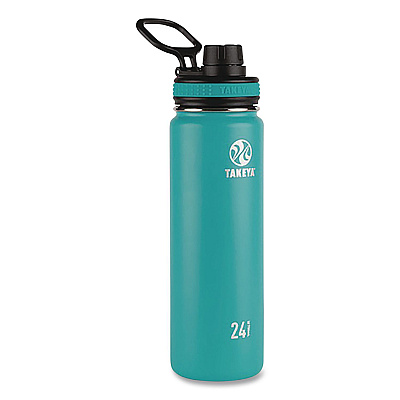 TAKEYA Originals Stainless Steel Vacuum Insulated Water Bottle, 24 oz, Ocean (50044)