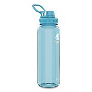 TAKEYA Tritan Plastic Water Bottle, 40 oz, Breezy Blue (50409)
