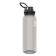 TAKEYA Tritan Plastic Water Bottle, 40 oz, Stormy Black (50412)