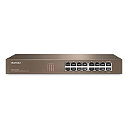 Tenda TEG1016D 10/100/1000Mbps Ethernet Unmanaged Switch, 16 Ports