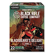 Black Rifle Coffee Company Blackbeard's Delight Coffee K-Cups, 22/Box (0430)