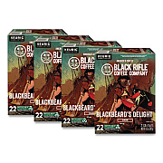 Black Rifle Coffee Company Blackbeard's Delight Coffee K-Cups, 22/Box, 4 Boxes/Carton (0430CT)