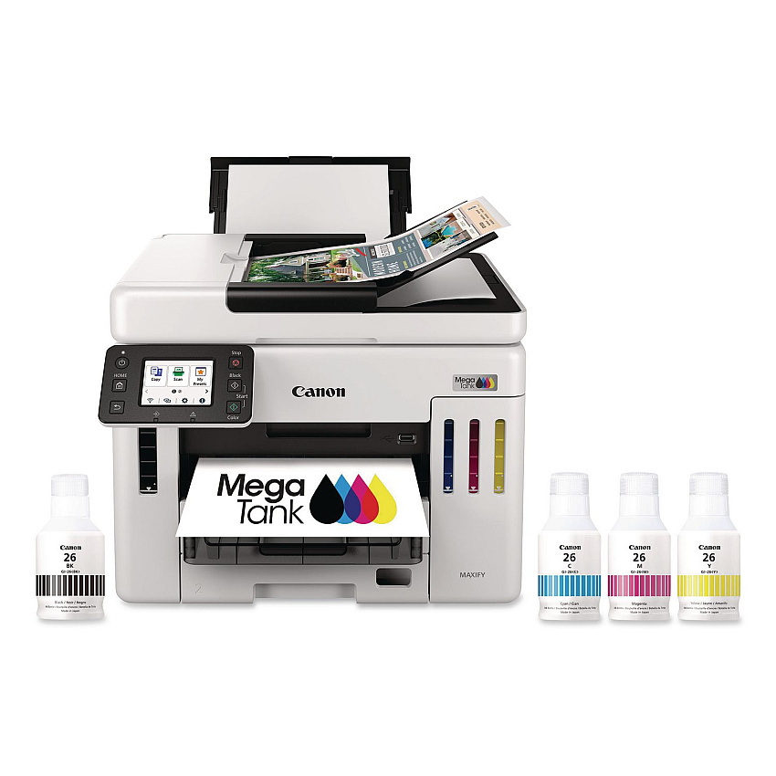 Canon MegaTank GX7120 All-in-One Printer, Copy/Fax/Print/Scan (6880C002)