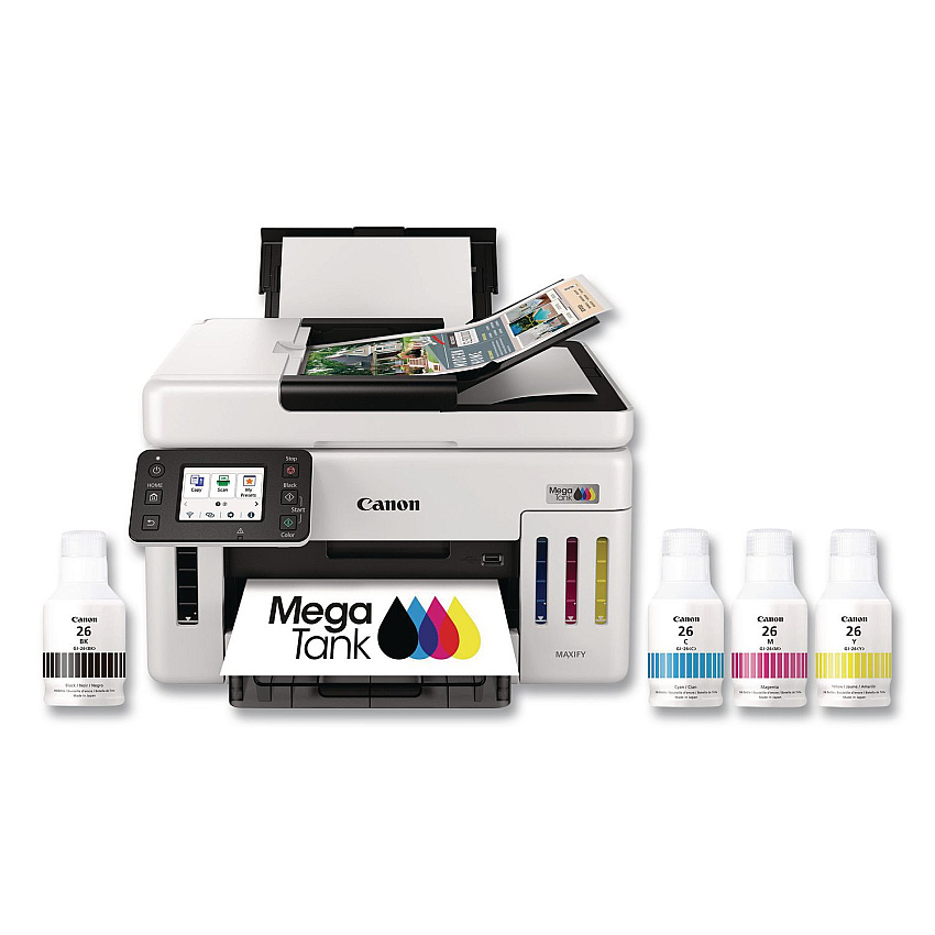 Canon MegaTank GX6120 All-in-One Printer, Copy/Print/Scan (6882C002)