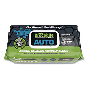 Crocodile Cloth Auto Cleaning Cloths, 10 x 15, White, 100/Pack (6930100)