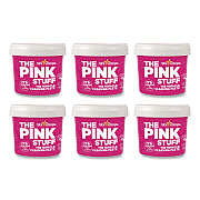 The Pink Stuff Miracle Cleaning Paste, Floral Scent, 17.6 oz Jar, 6/Carton (823781CT)